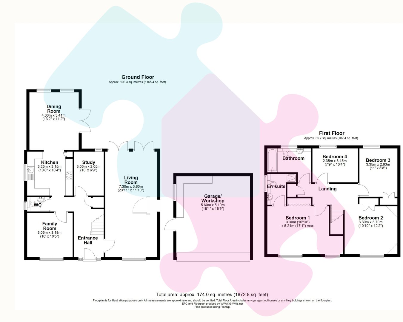 20, Bellever Hill, CAMBERLEY floorplan
