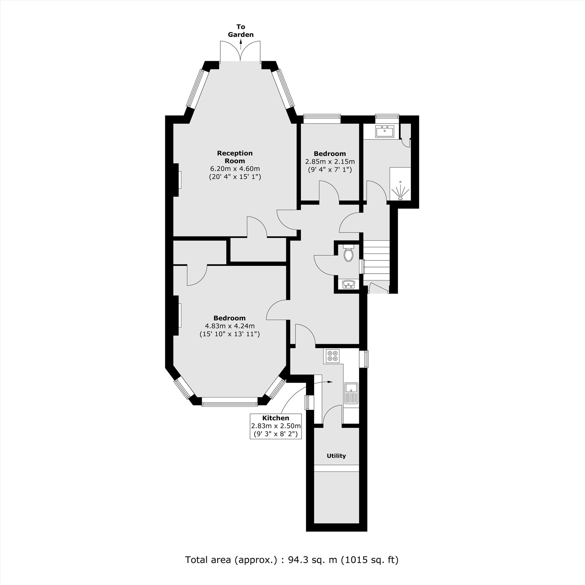 2C, Charlton Road, London floorplan