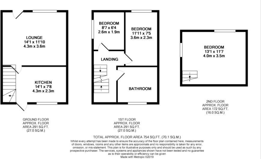 45 Framfield Road, Uckfield floorplan