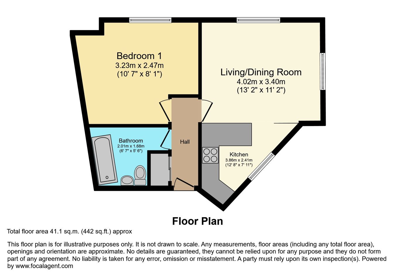 Sea Front, Hayling Island floorplan