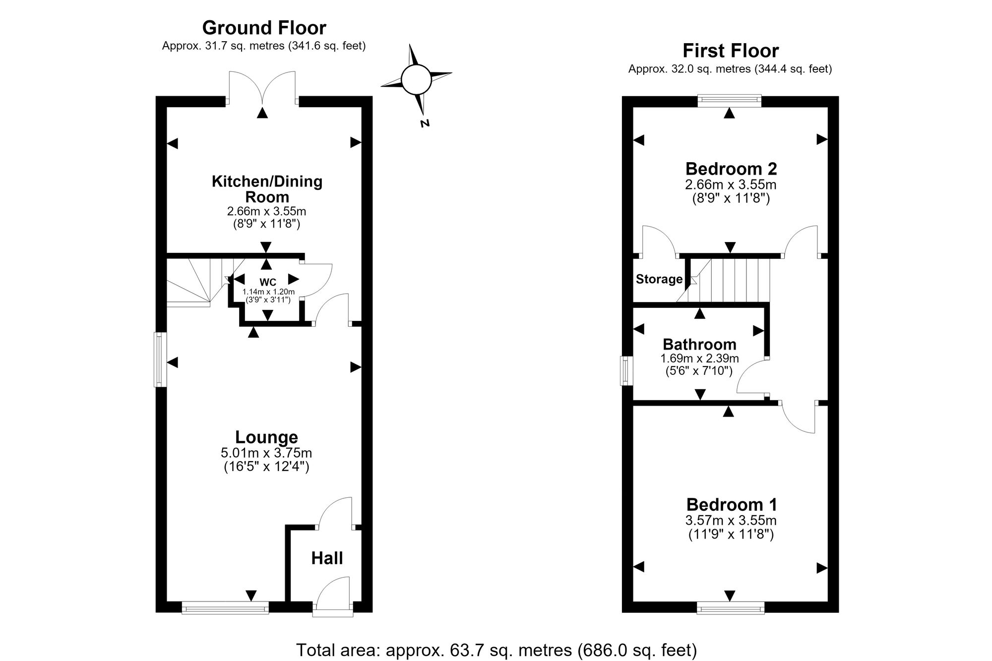 28 Croft Road, Frodsham floorplan