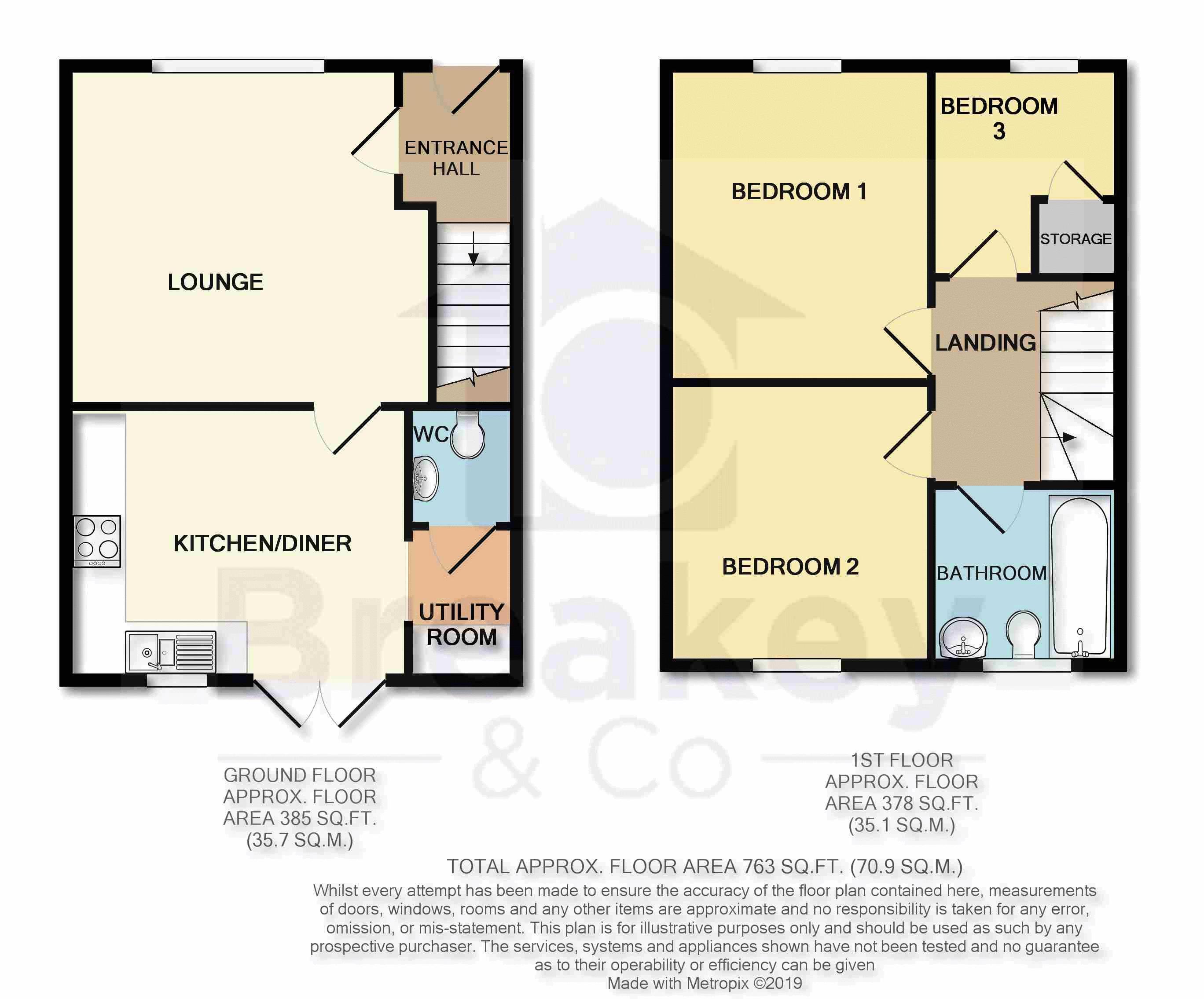 3 Bedrooms Mews house for sale in Fielders Close, Poolstock, Wigan WN3