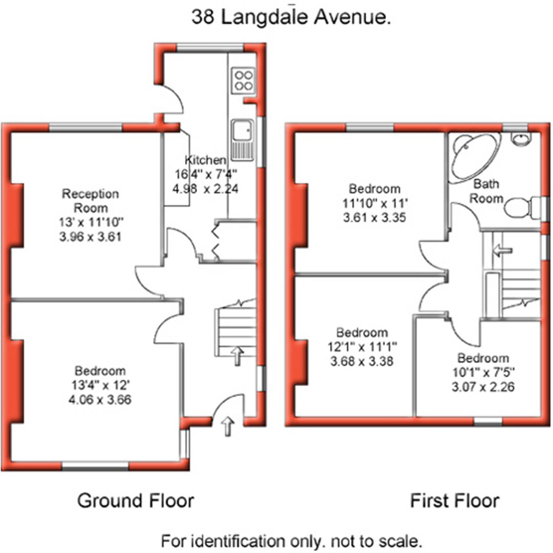 4 Bedrooms  to rent in Langdale Avenue, Headingley, Leeds LS6