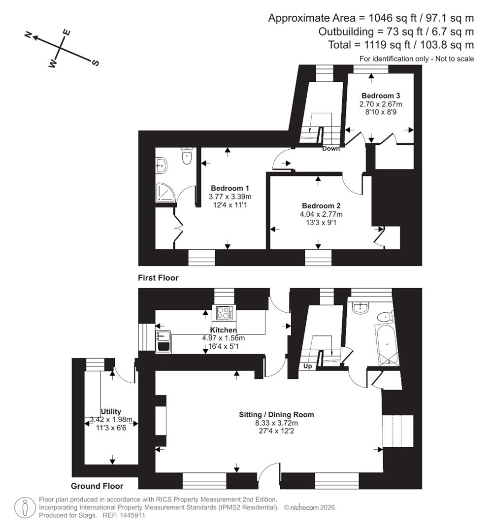 Trendreath, Lelant, St Ives floorplan