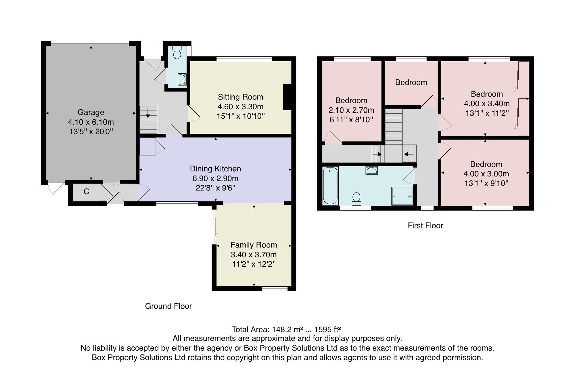 16 Yew Tree Lane, Harrogate floorplan