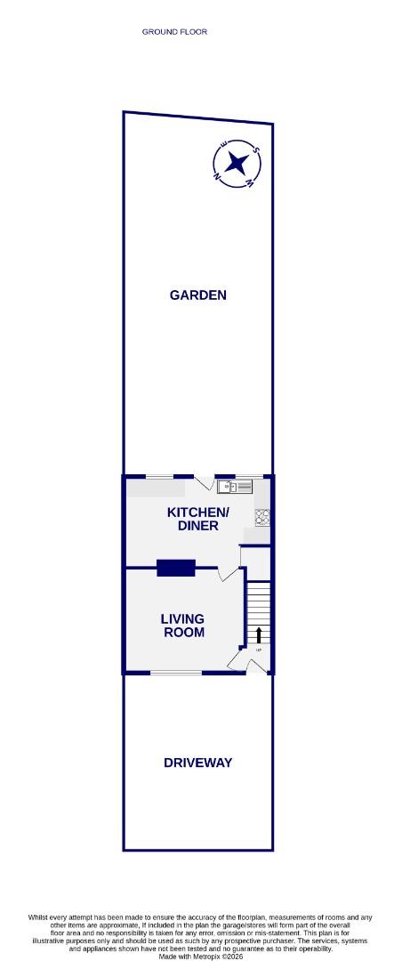 134, Spalding Avenue, York floorplan