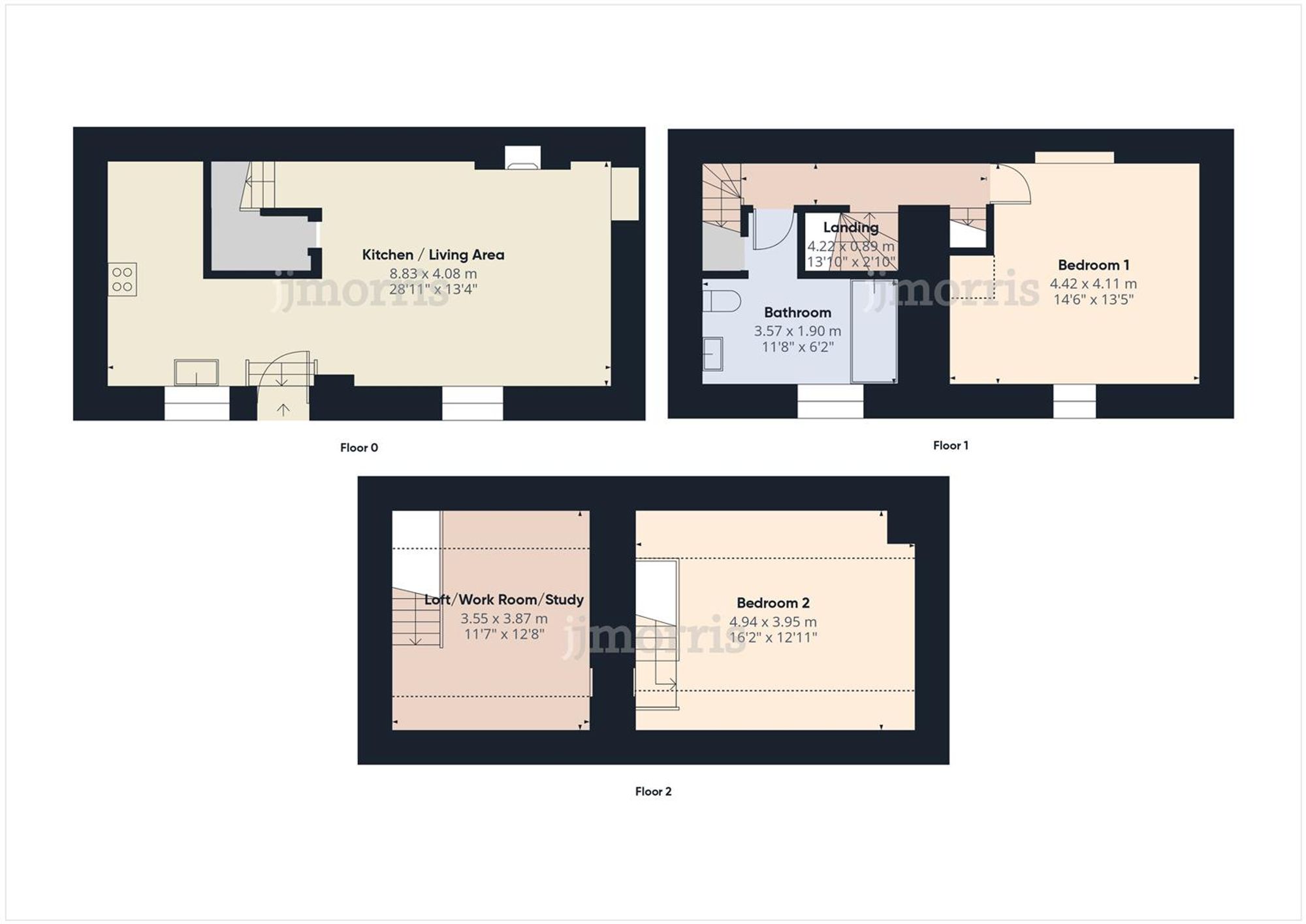 Ty Hir Upper Bridge Street, Newport floorplan