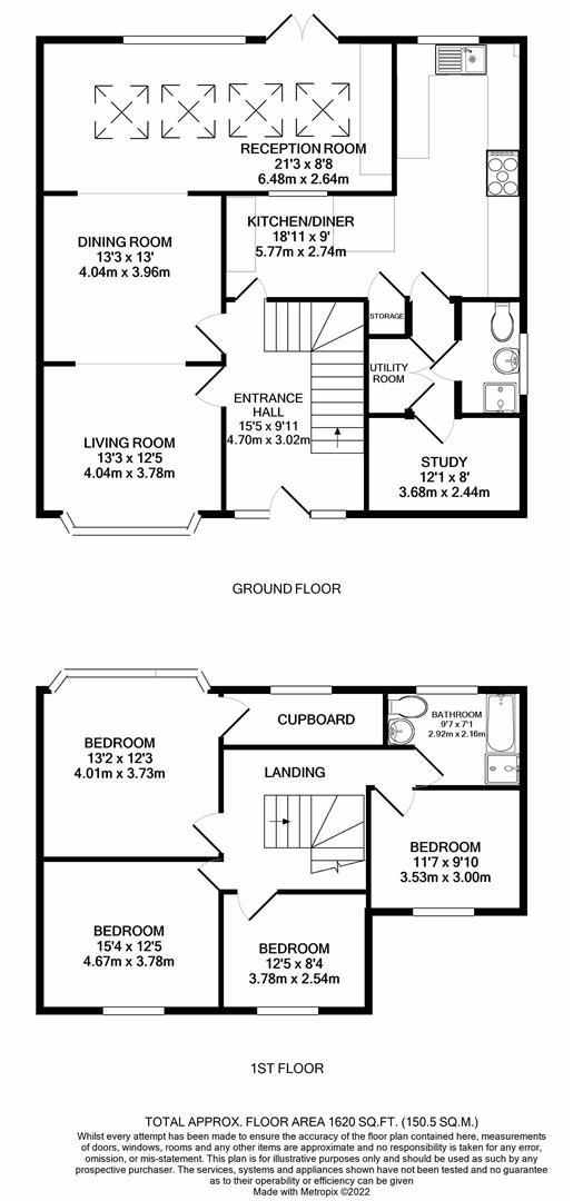 16, Sherington Avenue, Pinner floorplan
