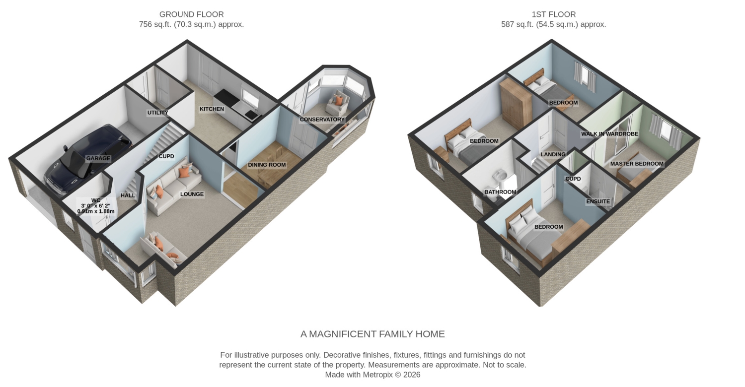 8, Slaley Close New Marske, Redcar floorplan