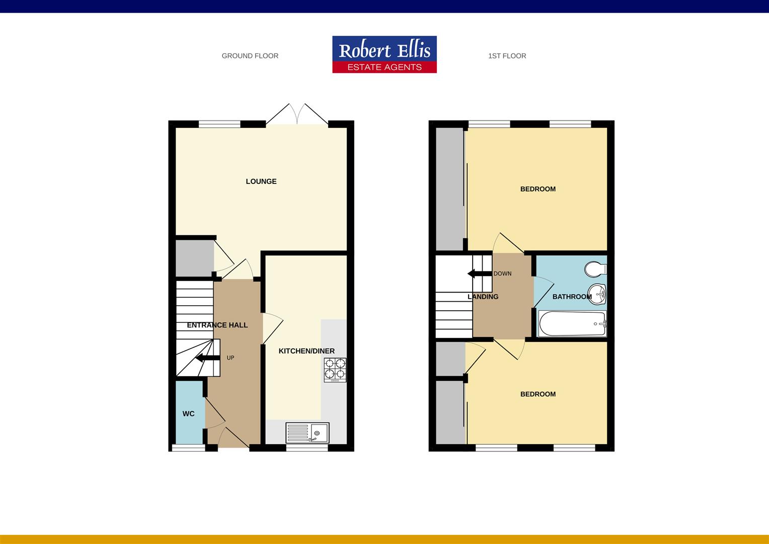 13, Waterside Close, Nottingham floorplan