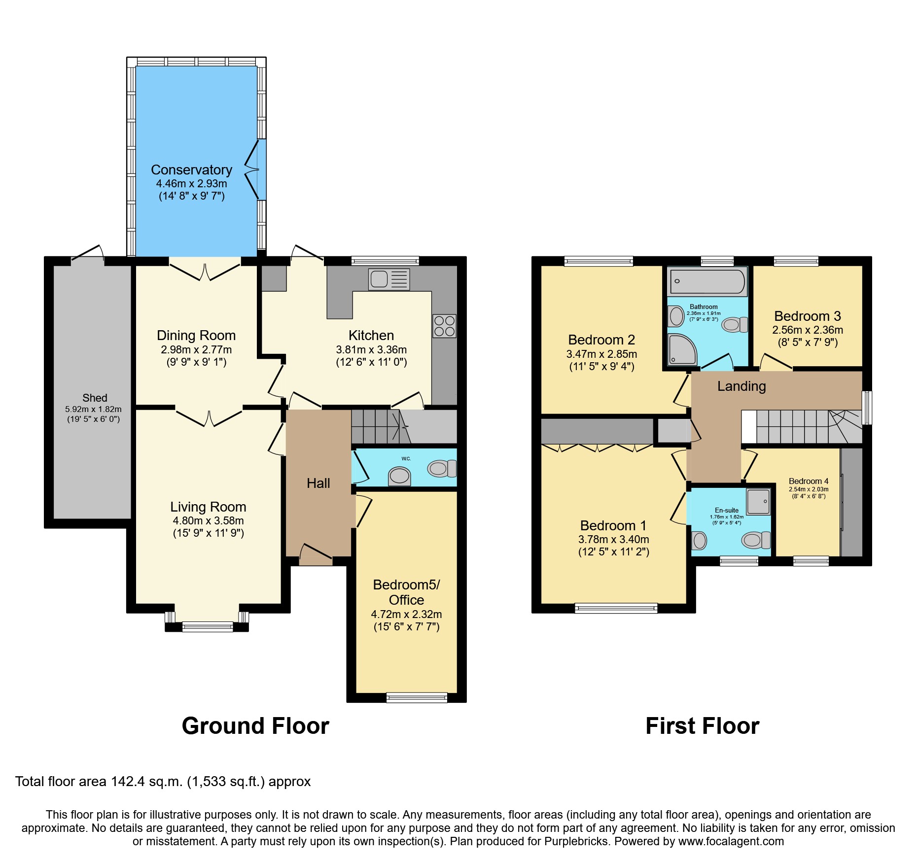 2, Sandhurst Drive, Beeston floorplan