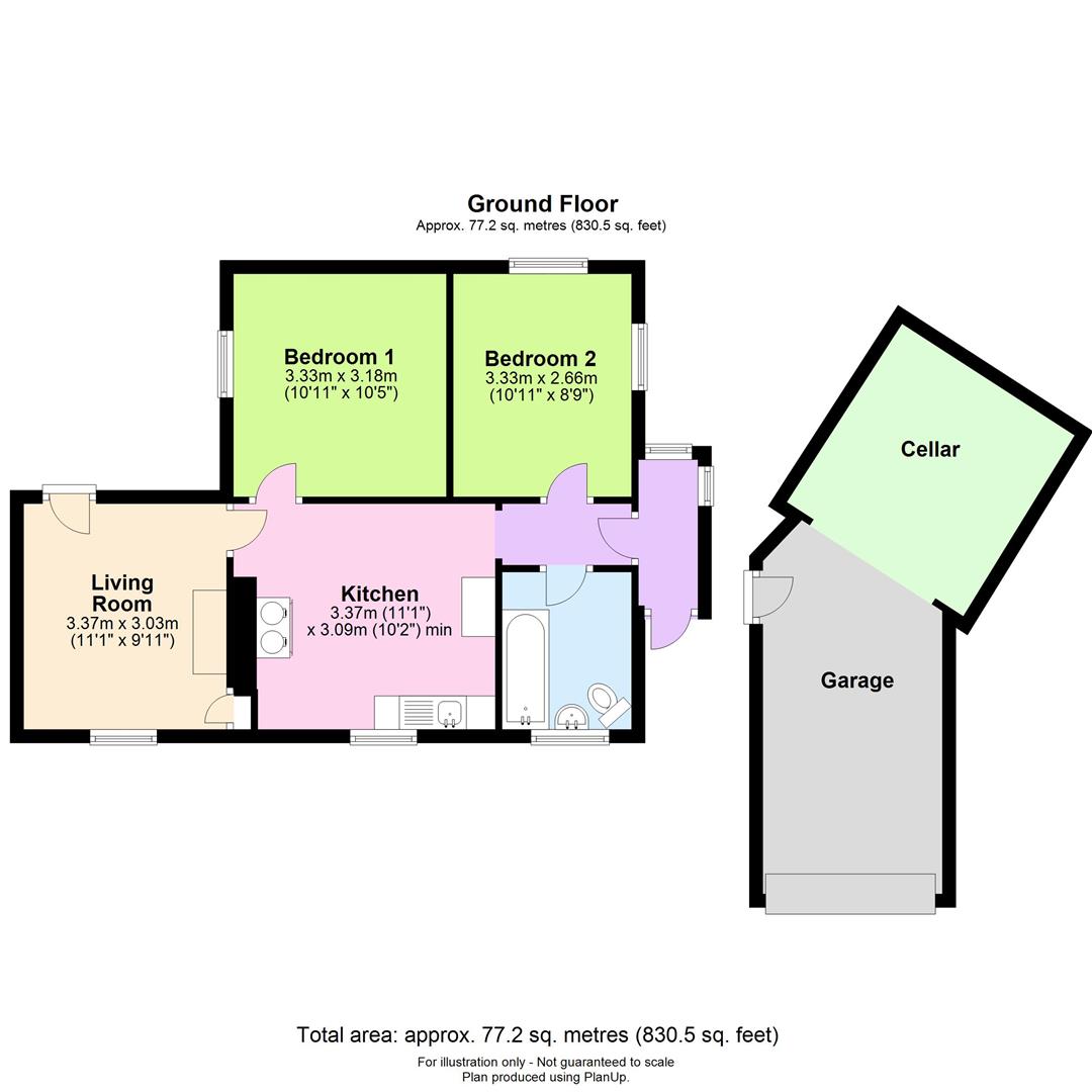 19, Victoria Road, Kington floorplan