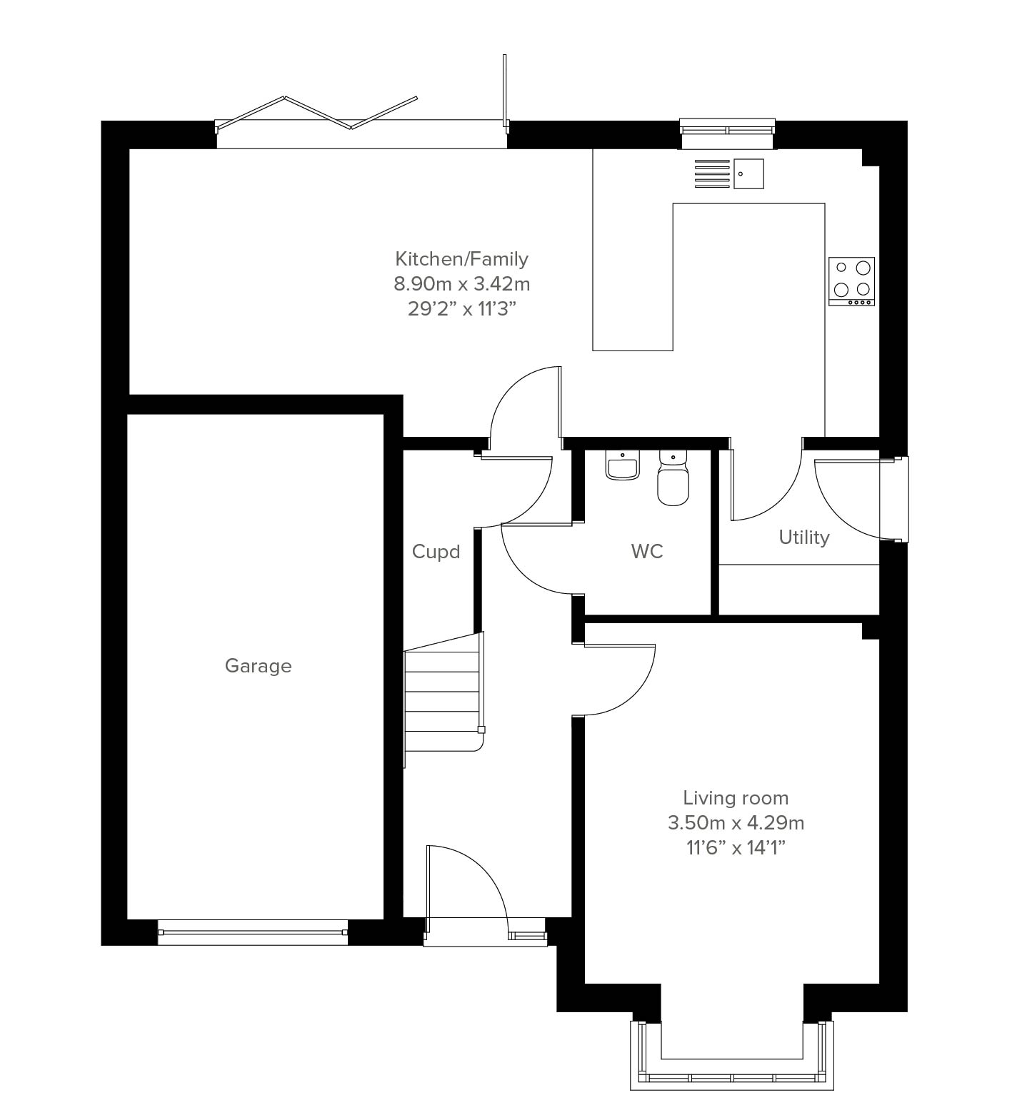 443, Primrose Lane, Newcastle Upon Tyne floorplan
