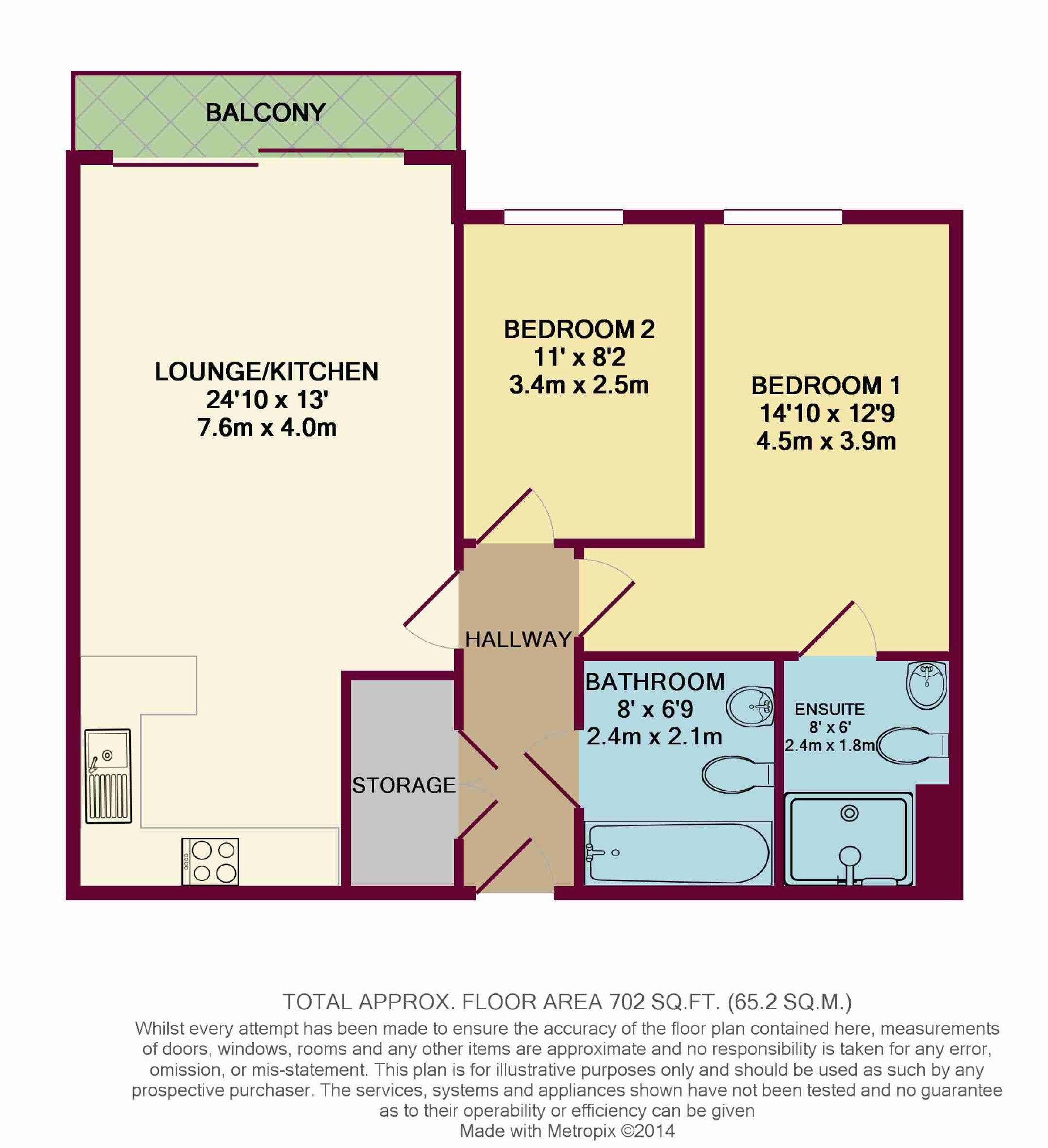 1104, Britton House, Green Quarter floorplan