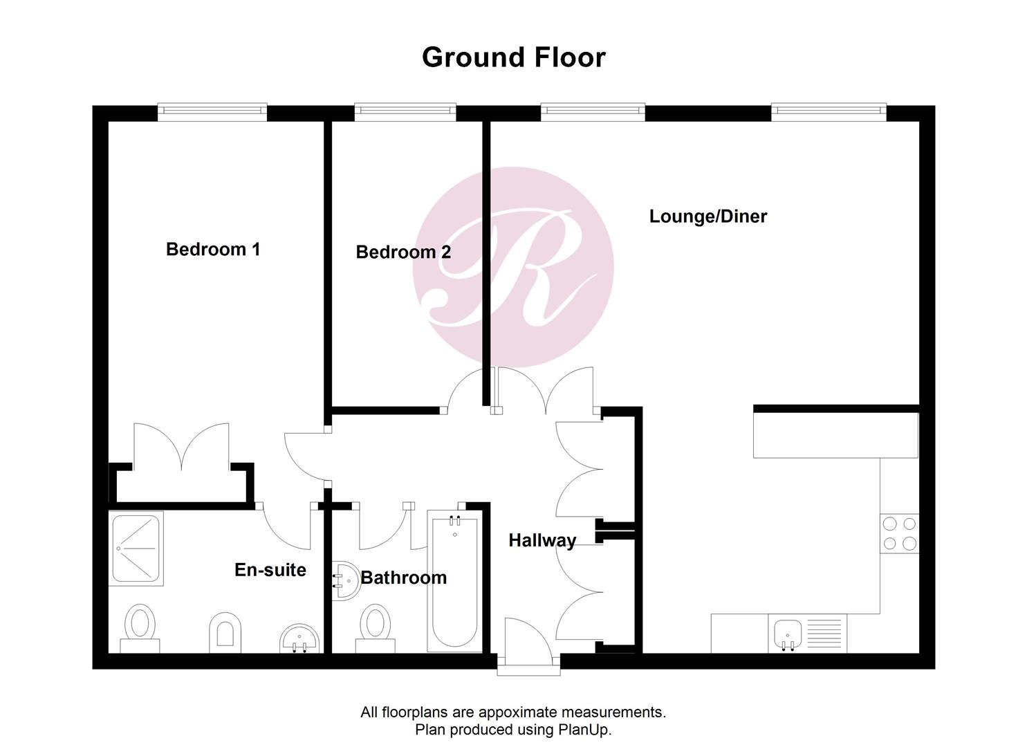 2 Bedrooms Flat for sale in Ainsley Way, Chartham, Canterbury CT4