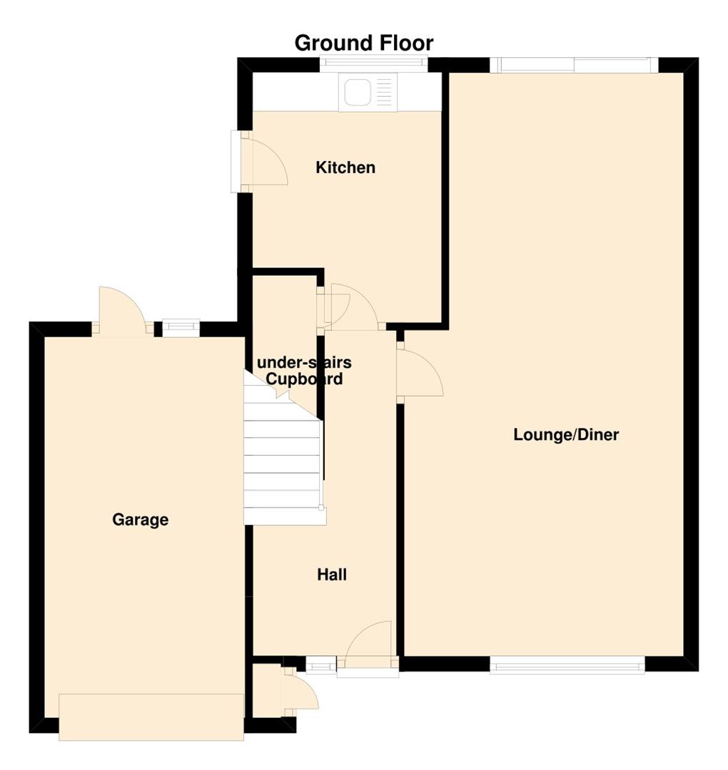 3 Bedrooms Link-detached house for sale in Orchard Close, East Leake, Loughborough LE12