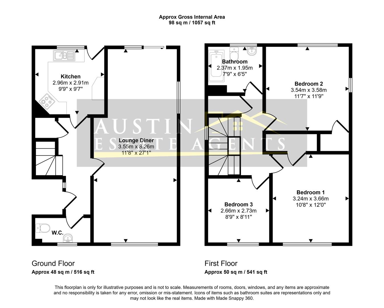2, Moordown Avenue, Weymouth floorplan