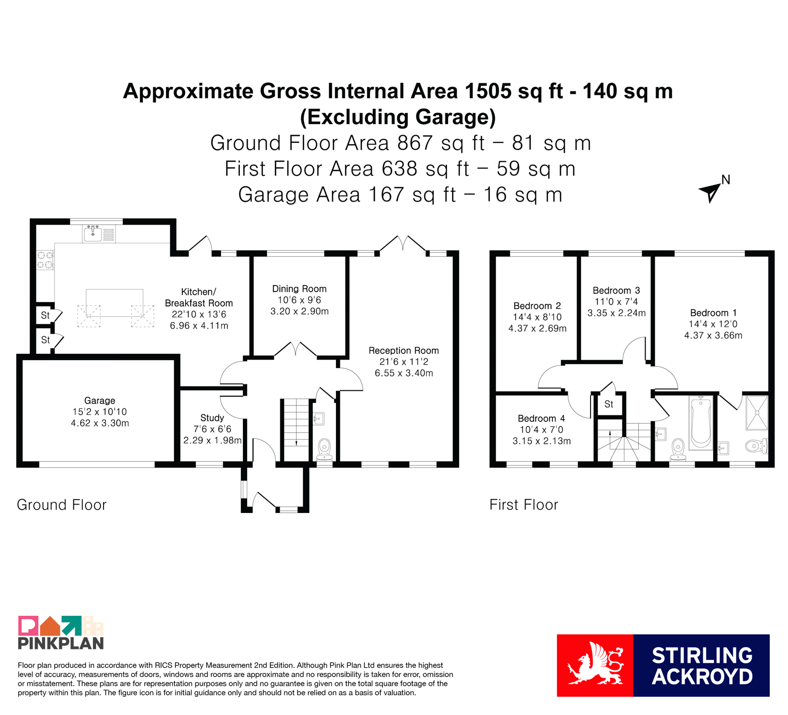 17, St. Judes Close, Egham floorplan