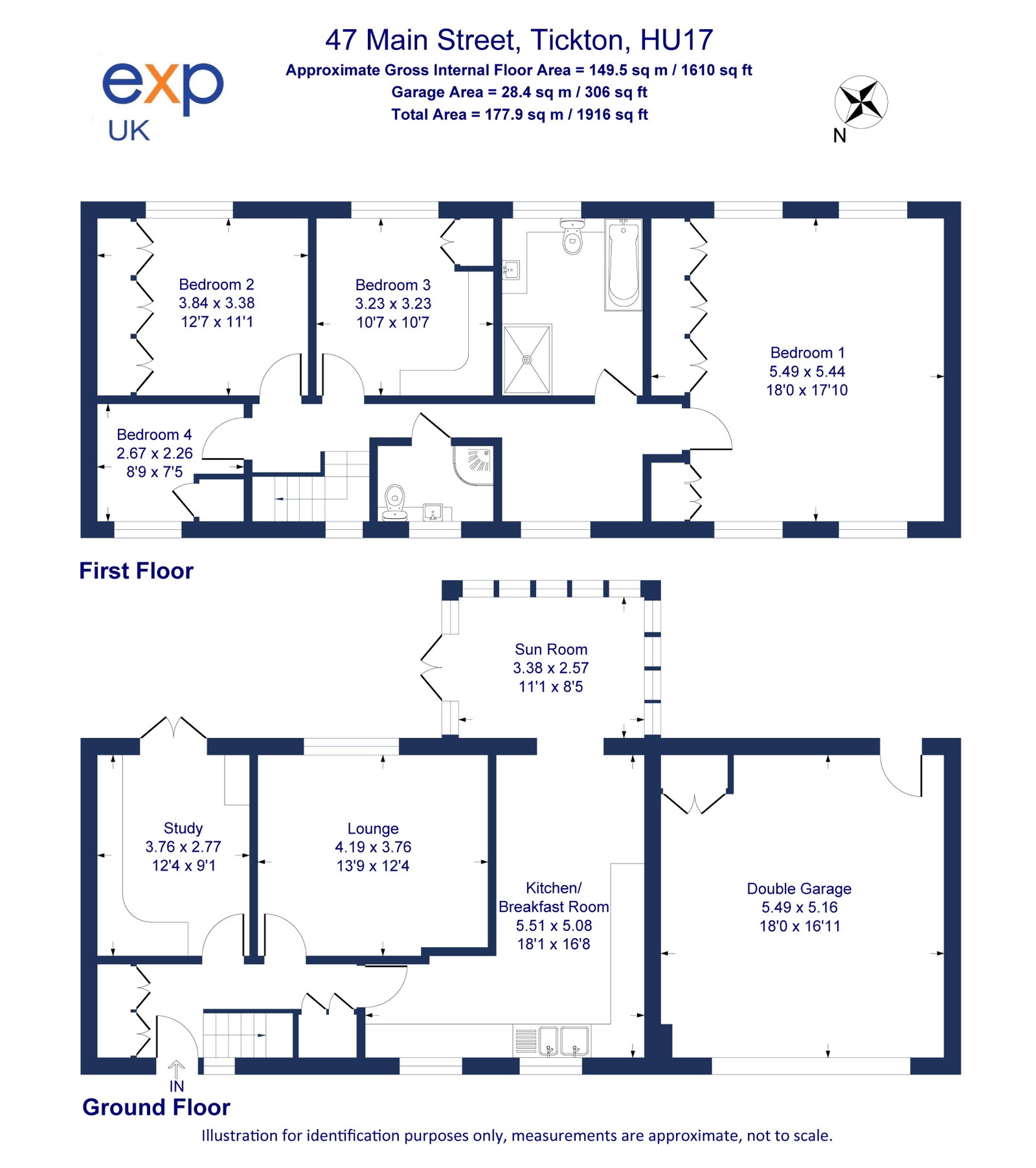 47, Main Street, Beverley floorplan