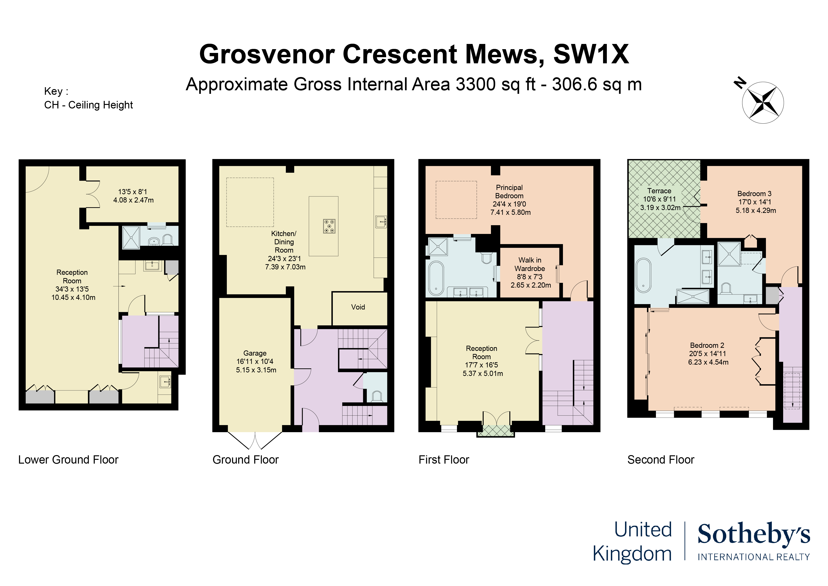 21, Grosvenor Crescent Mews, Belgravia floorplan