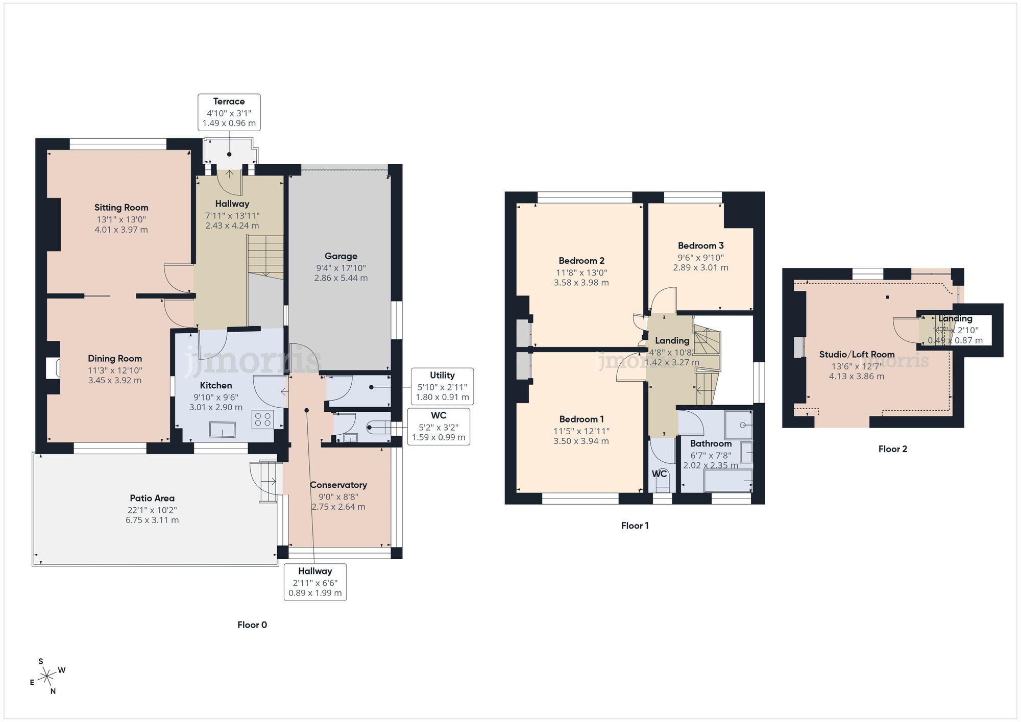 8 Heol Dewi, Fishguard floorplan