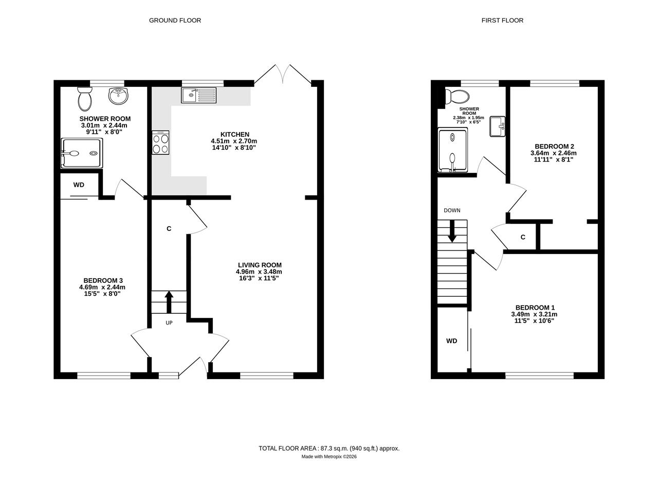8, Crofters Gate, Whitburn floorplan