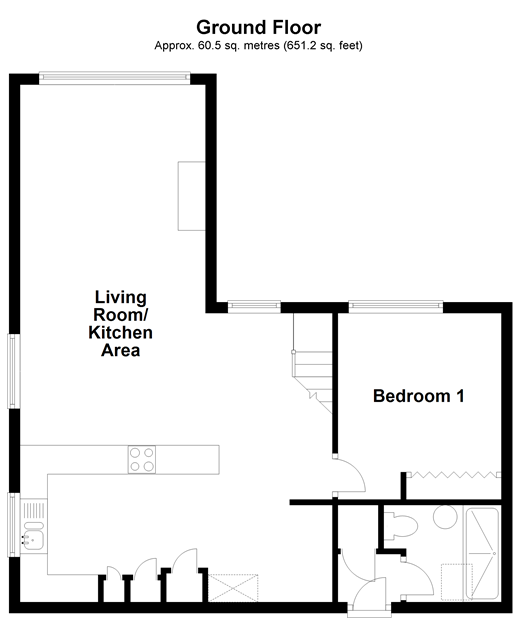 Saxon Meadow, Tangmere, Chichester, West Sussex PO20, 2 bedroom barn