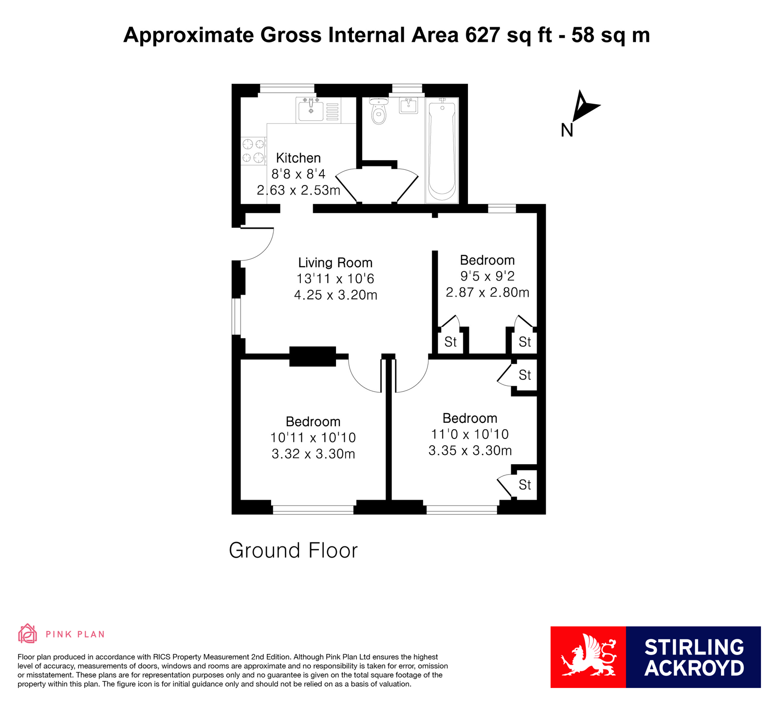 8, Rusham Road, Surrey floorplan
