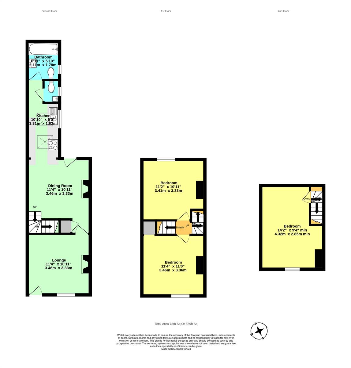 4, Sydenham Street, Whitstable floorplan
