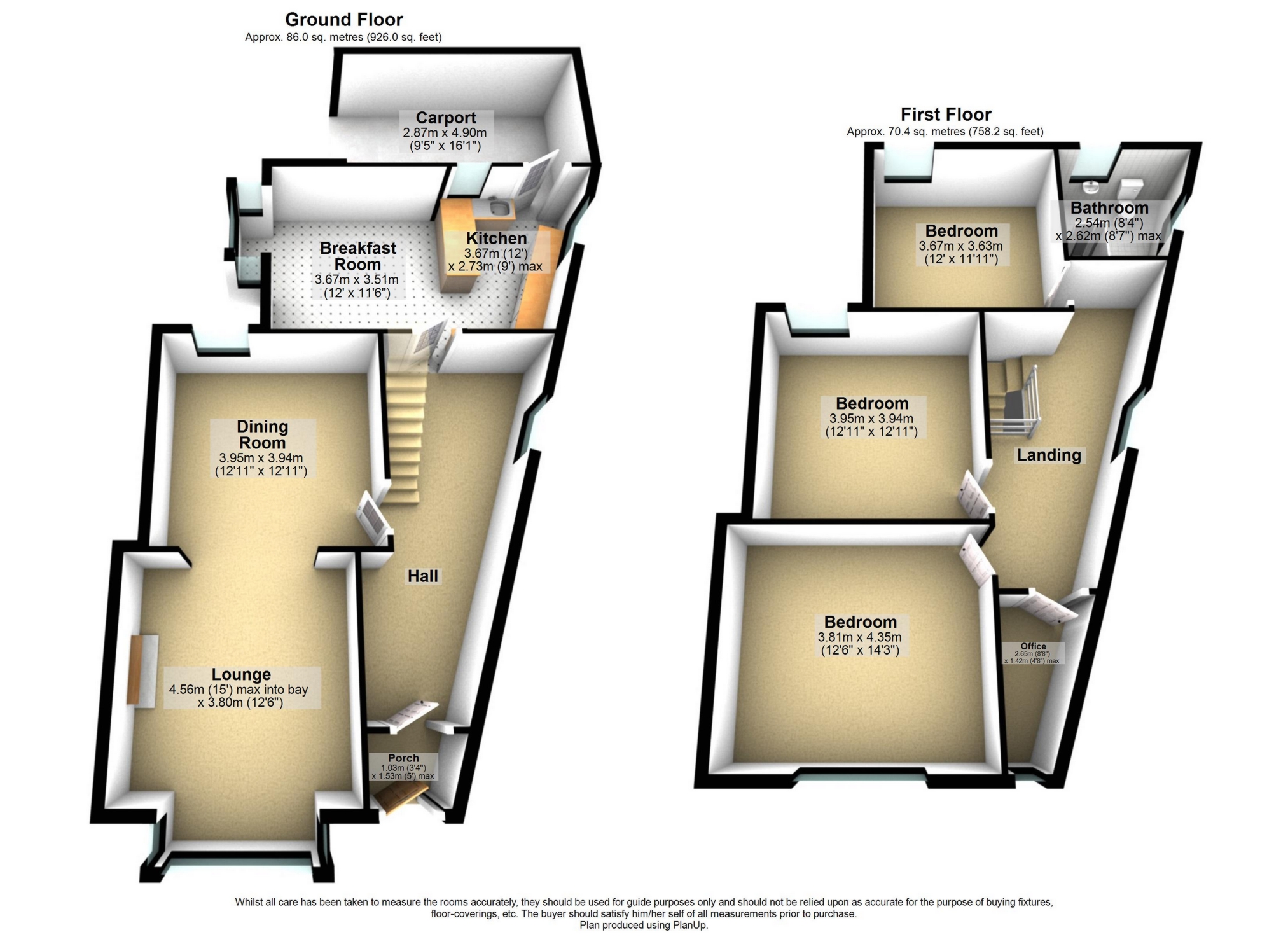 570, Edge Lane, Droylsden floorplan
