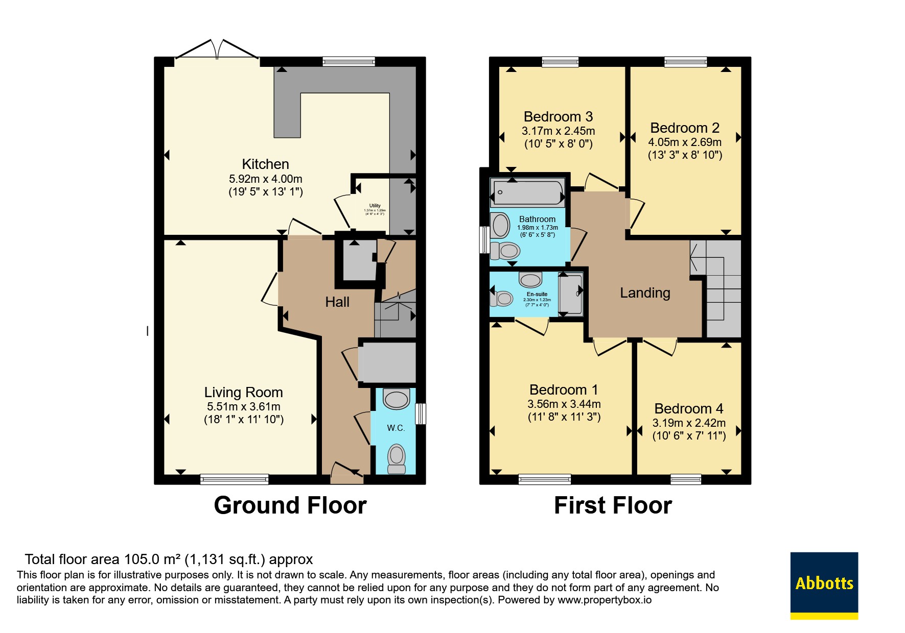 2, Angel Close, Thetford floorplan