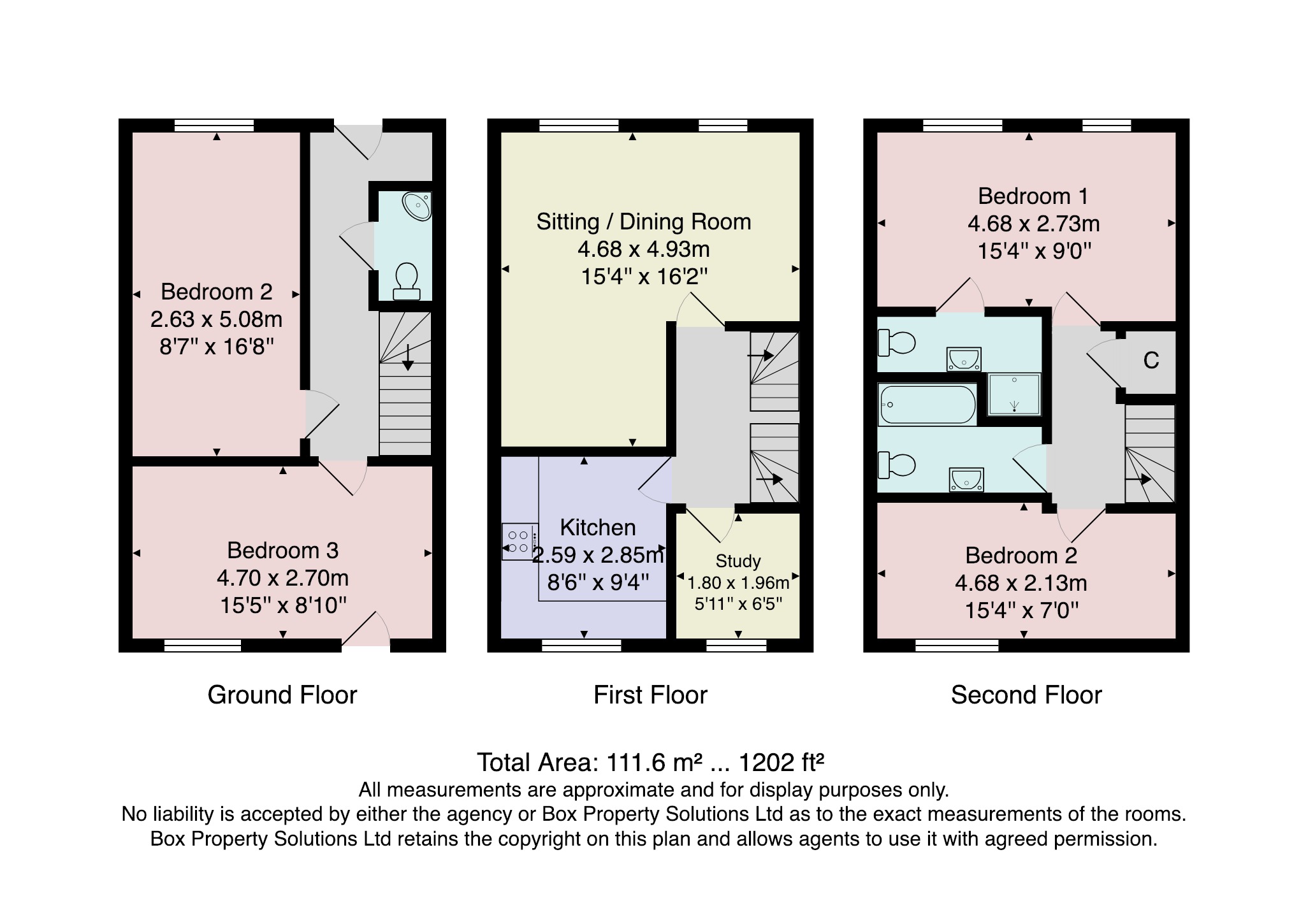 3 Bedrooms Town house for sale in Nightingale Drive, Harrogate HG1