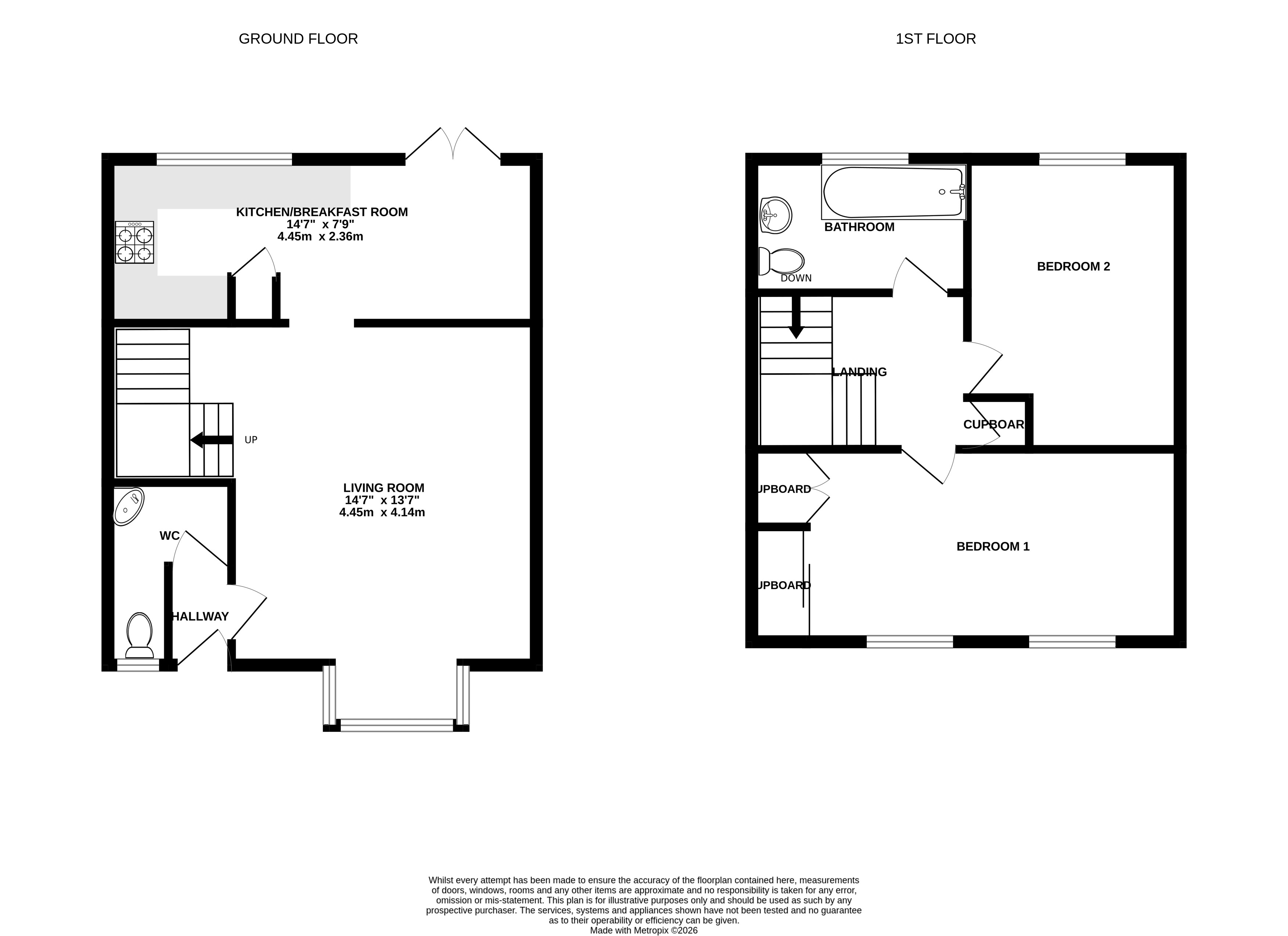 22, Queensbury Place, Camberley floorplan