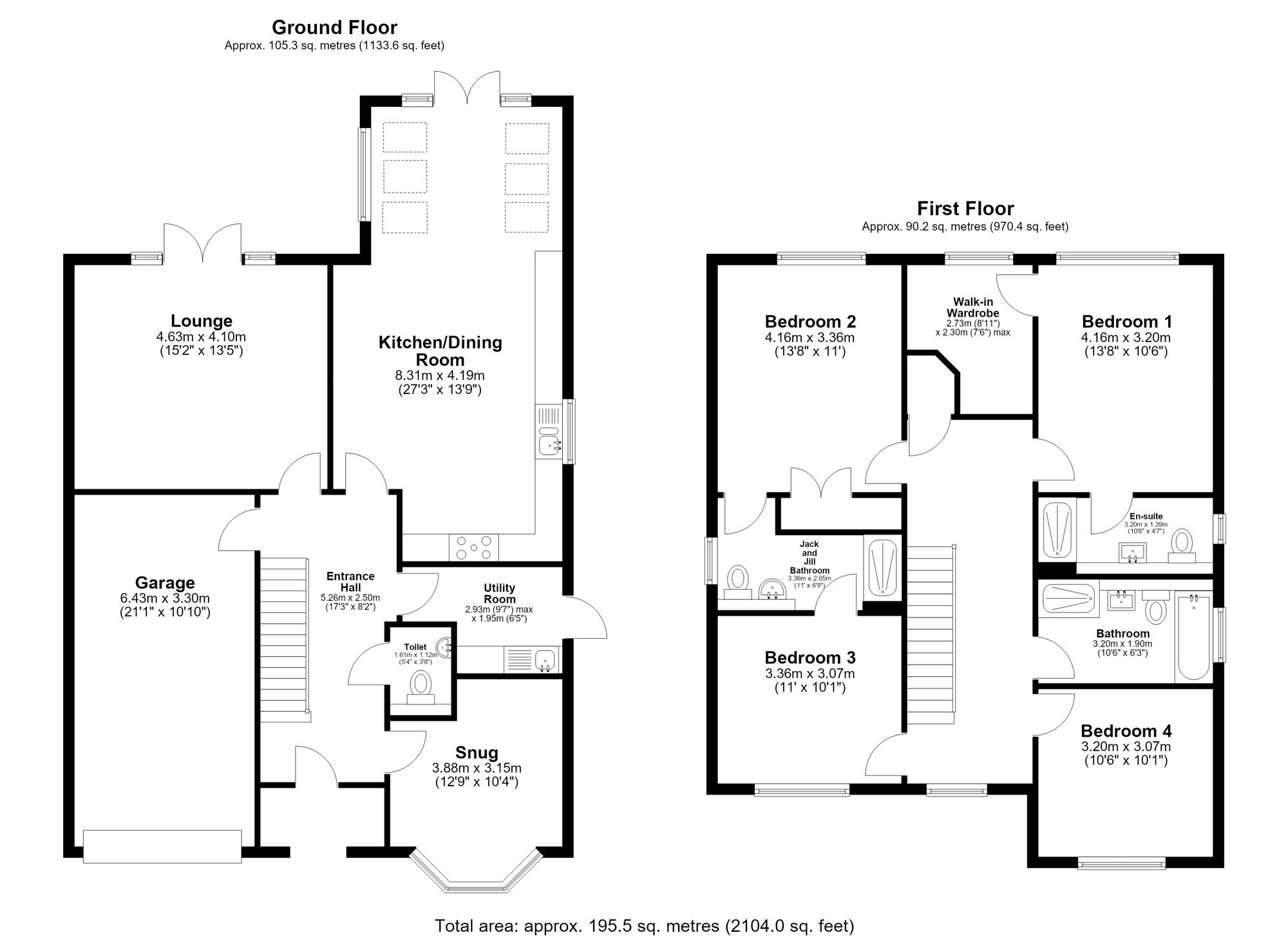 8 Barleymead Way, Ware floorplan