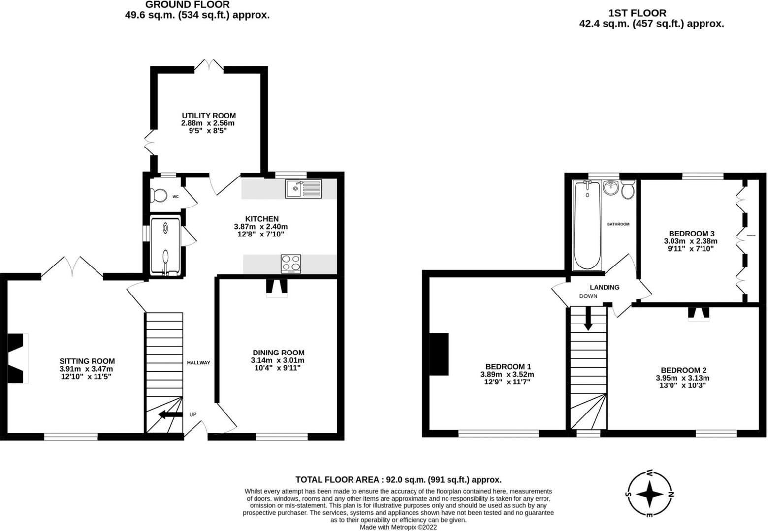 15, Old Boundary Road, Shaftesbury floorplan