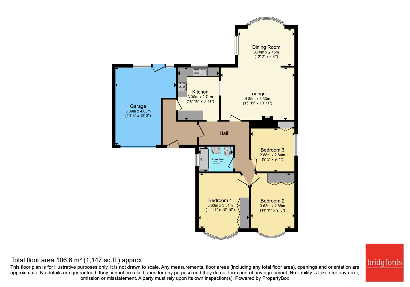 35, Brattswood Drive, Stoke-on-Trent floorplan