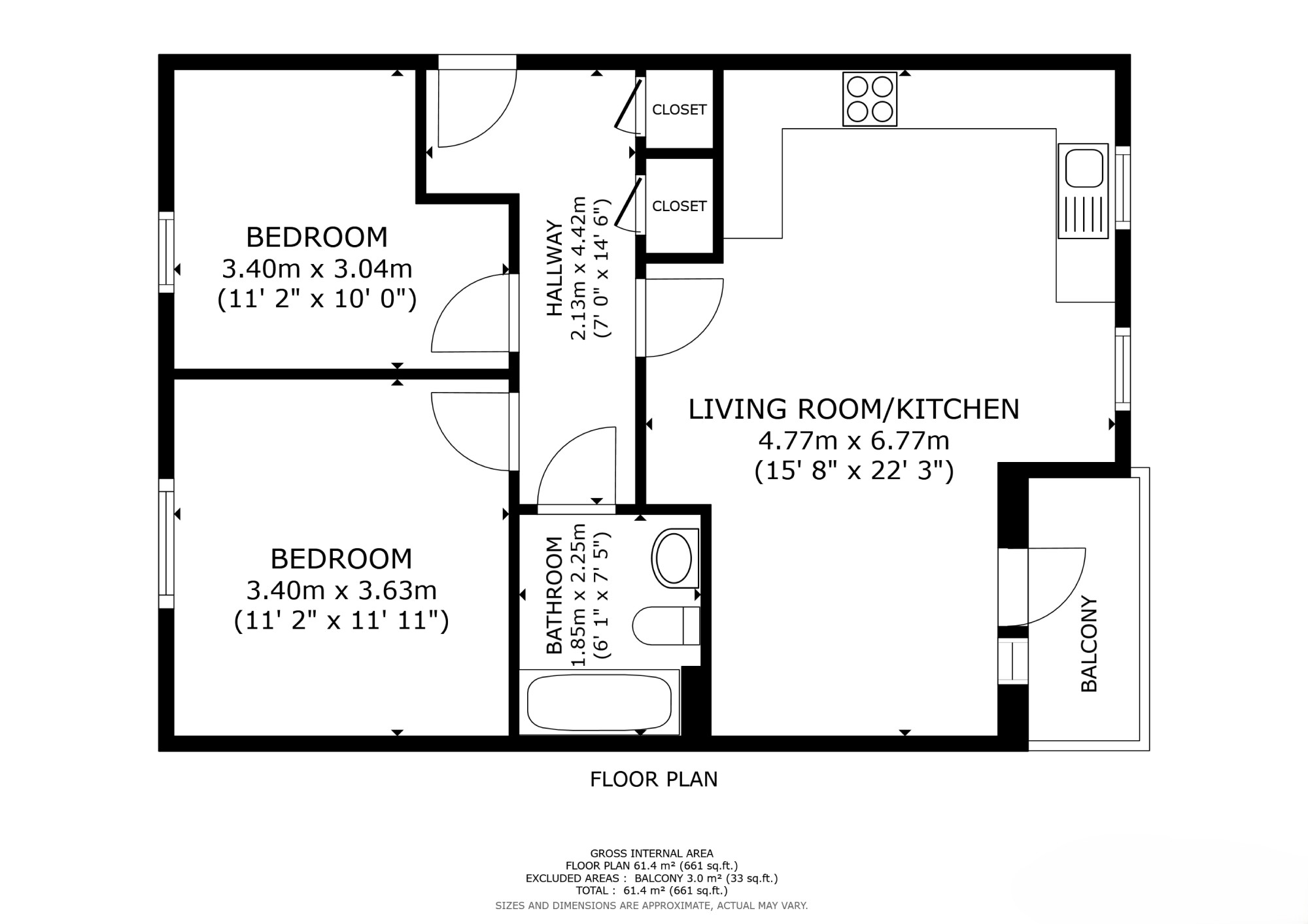 25, Hever Gardens, Ashford floorplan