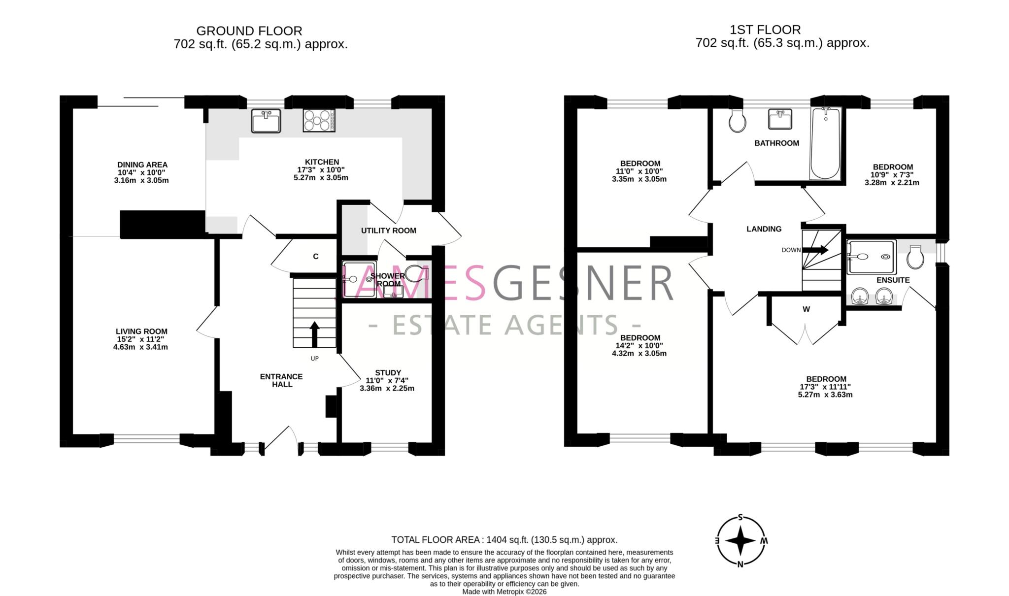 39, Fir Tree Avenue, Wallingford floorplan