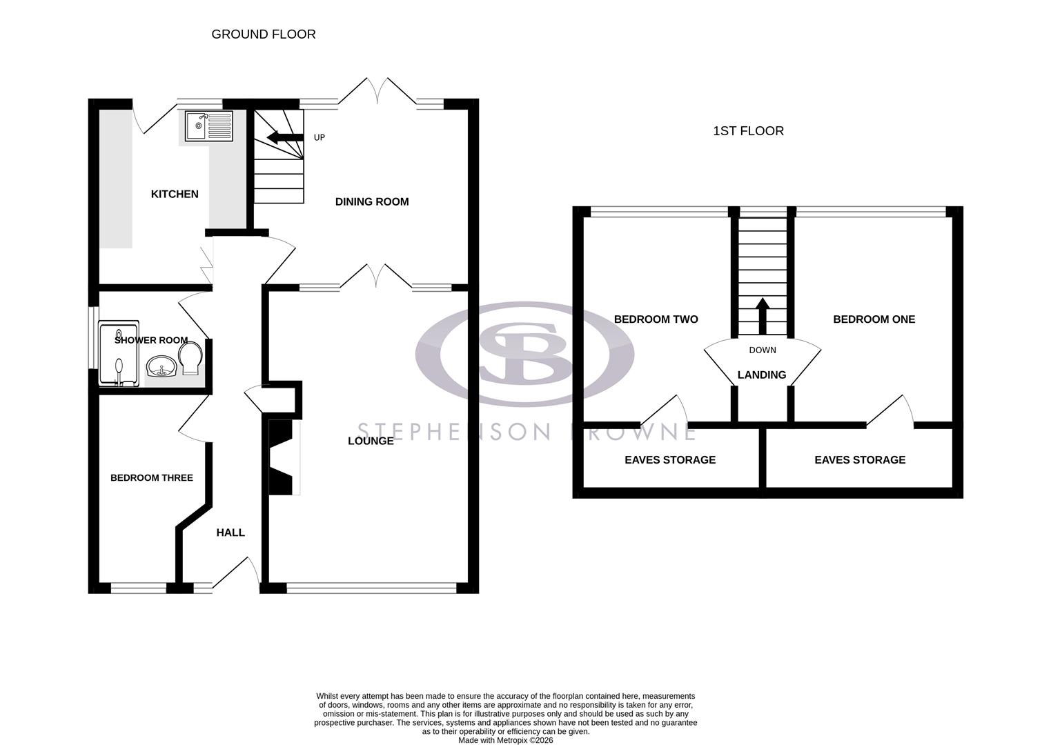 15, Brown Avenue, Stoke-On-Trent floorplan