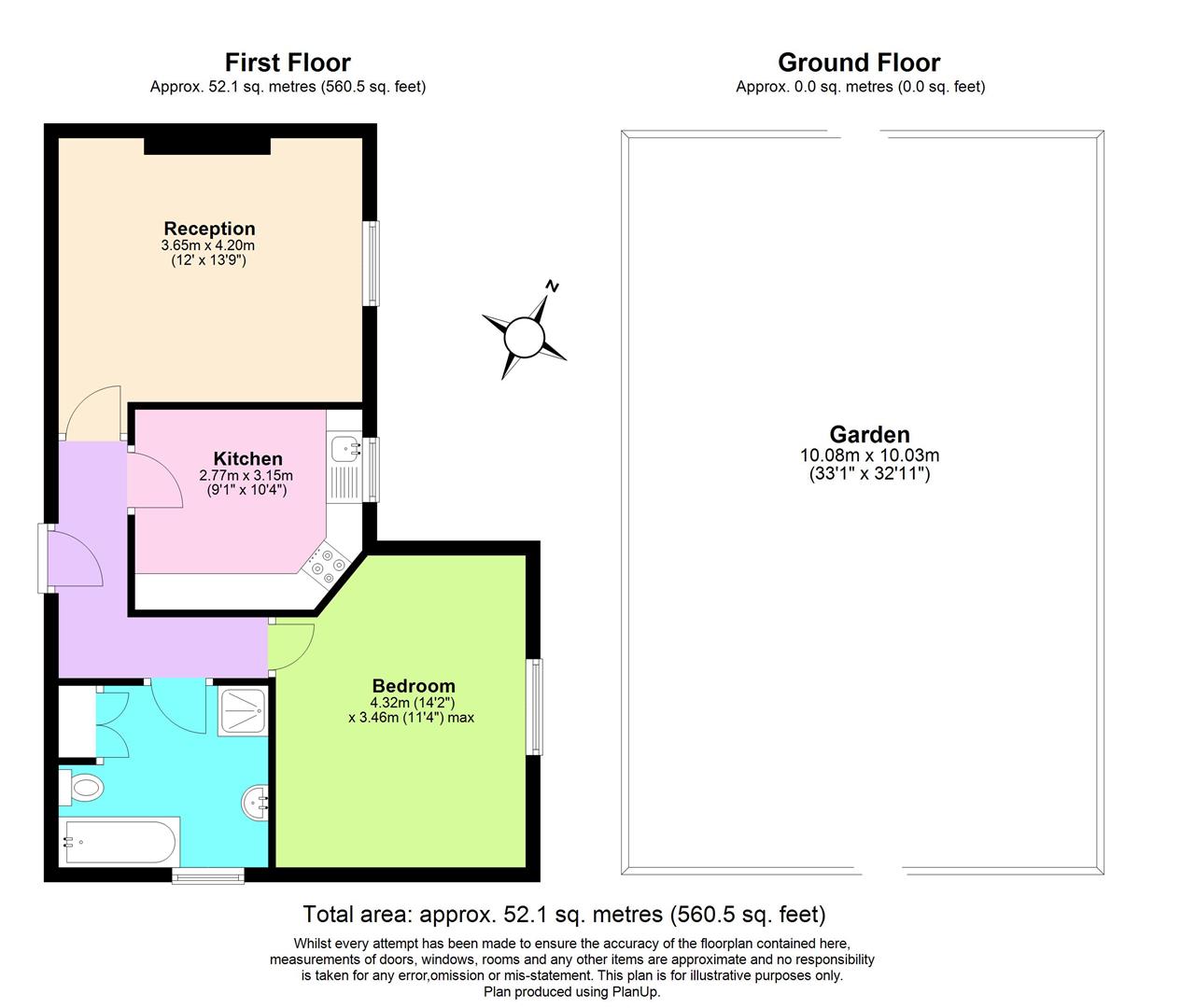 49B, Longley Road, London floorplan