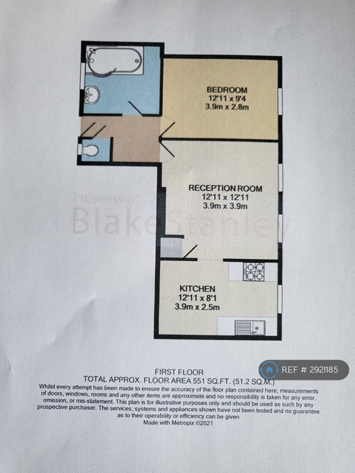 Flat, Bowyer House Whitmore Estate, Hoxton floorplan