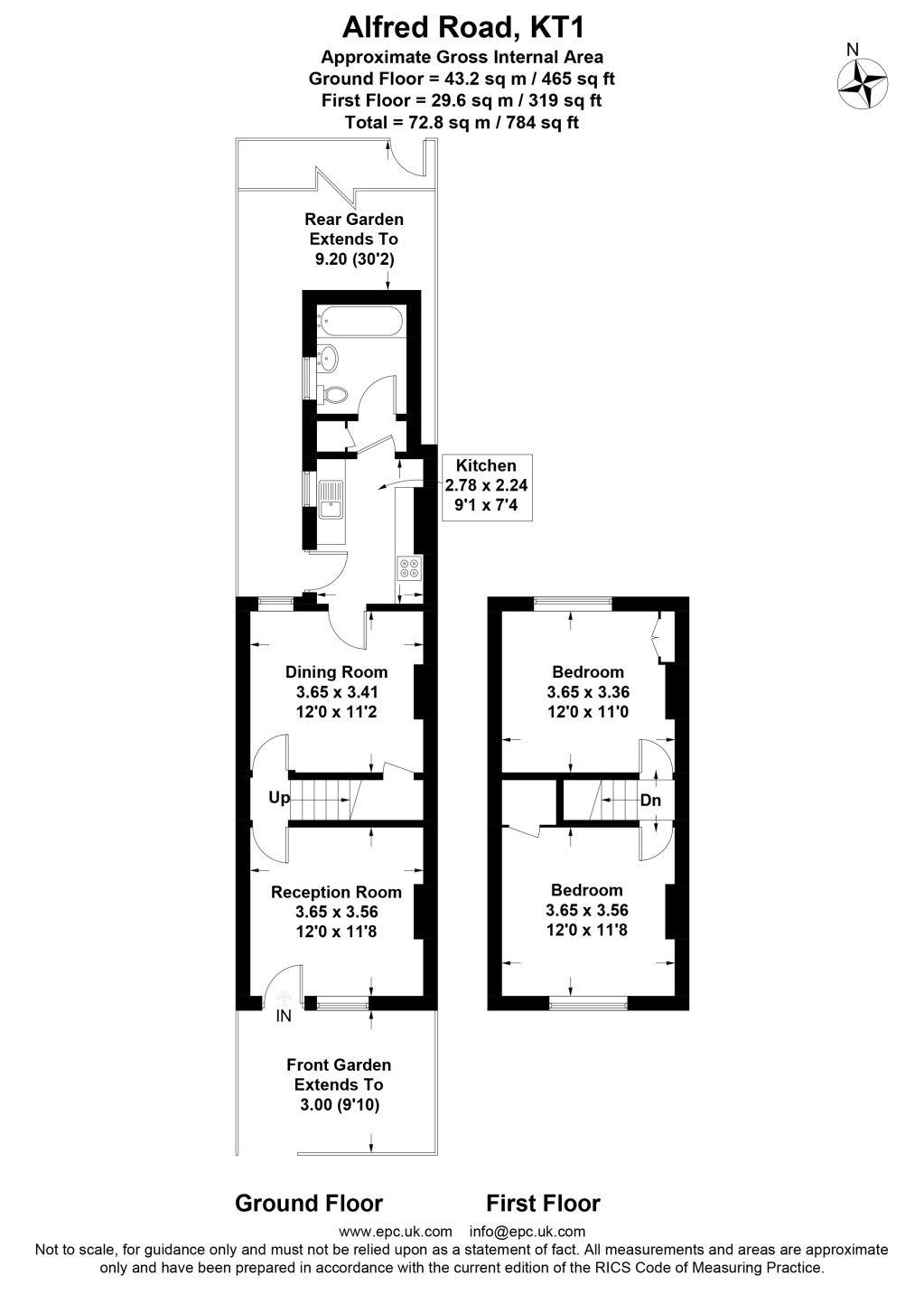 2 Bedrooms  to rent in Alfred Road, Kingston Upon Thames KT1