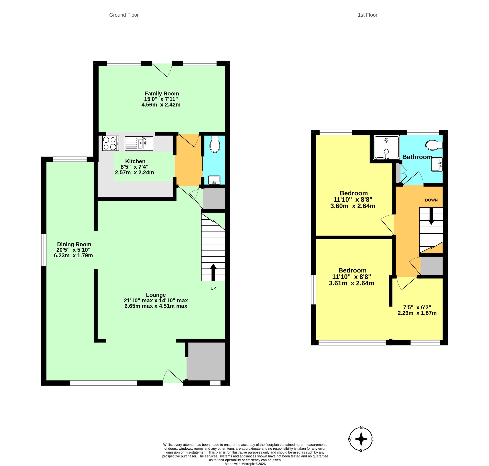 19 Clockhouse, Ashford floorplan
