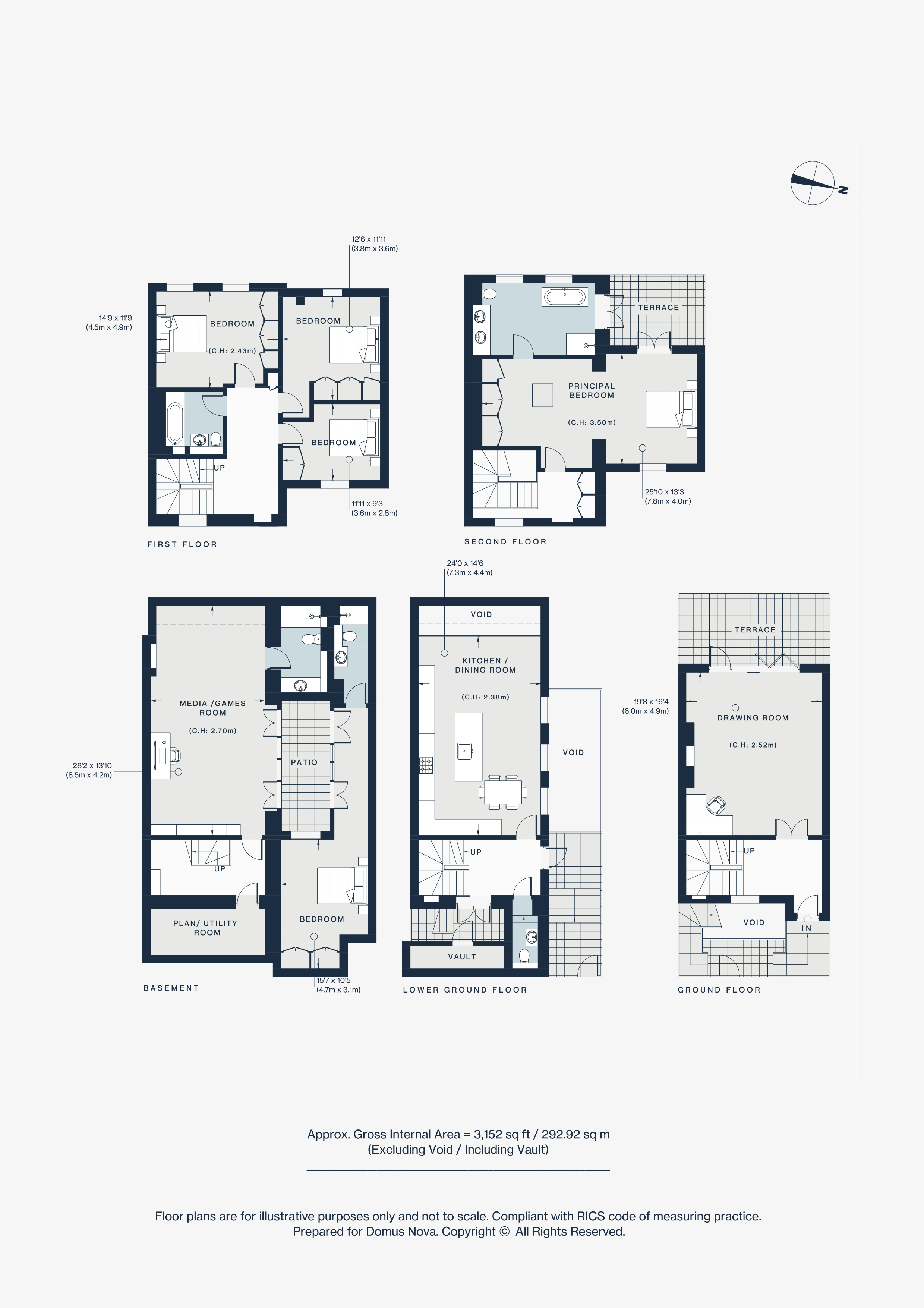 19, Hereford Road, London floorplan