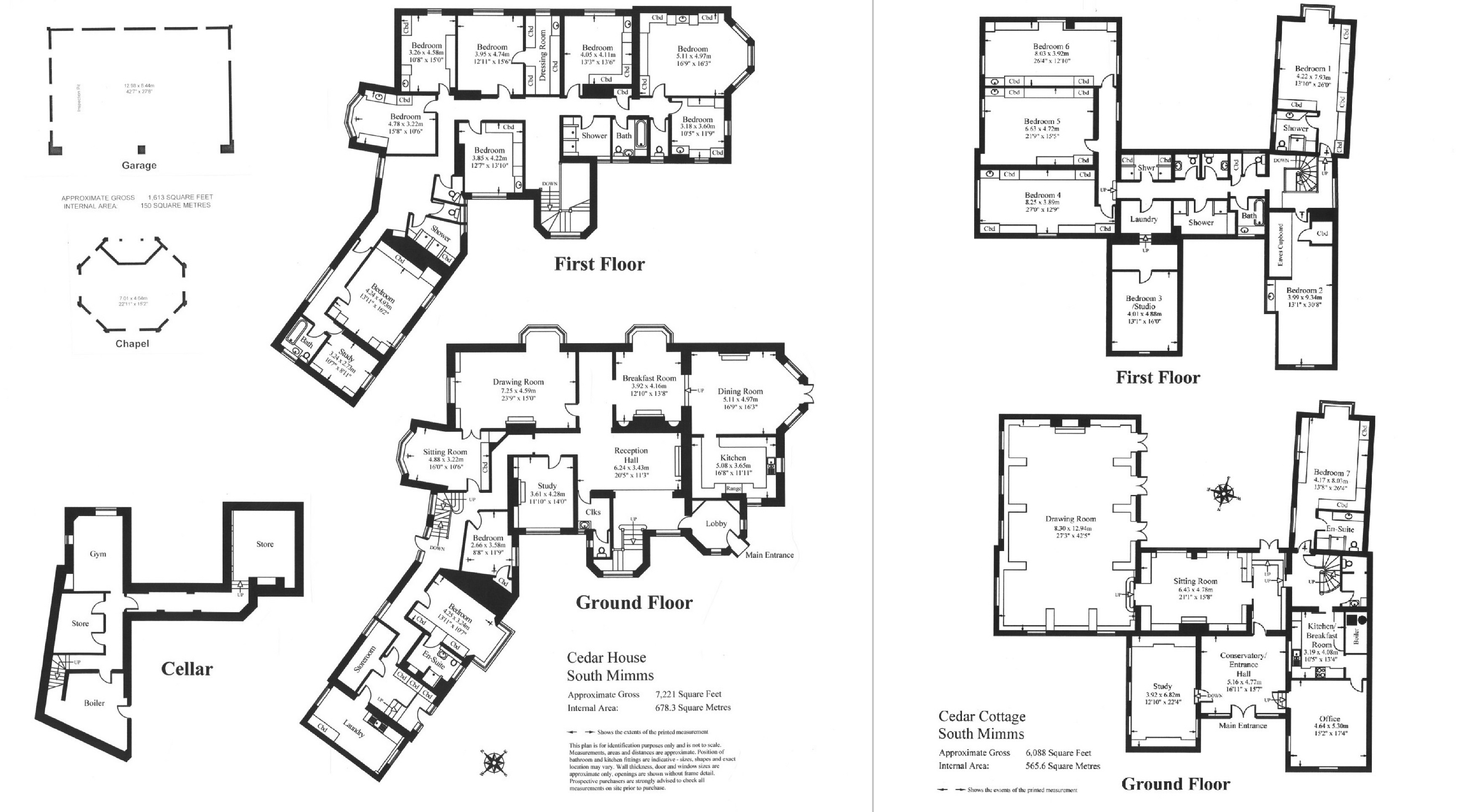 Blanche Lane, South Mimms, Potters Bar EN6, 10 bedroom detached house