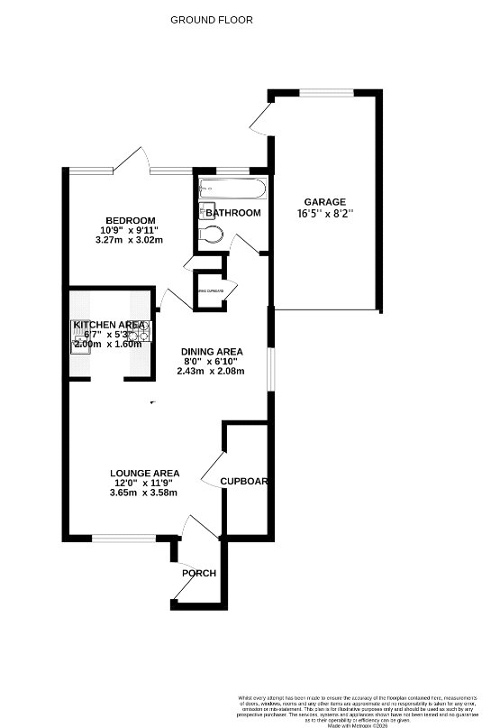 7, Poplar Close, Camberley floorplan