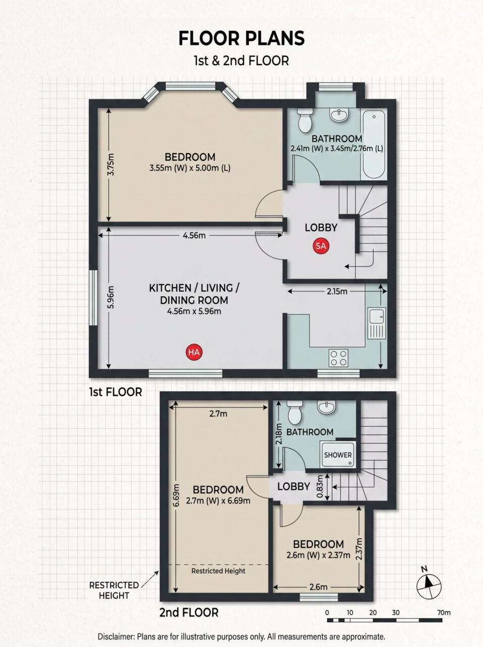 Greystoke Park Terrace, London floorplan