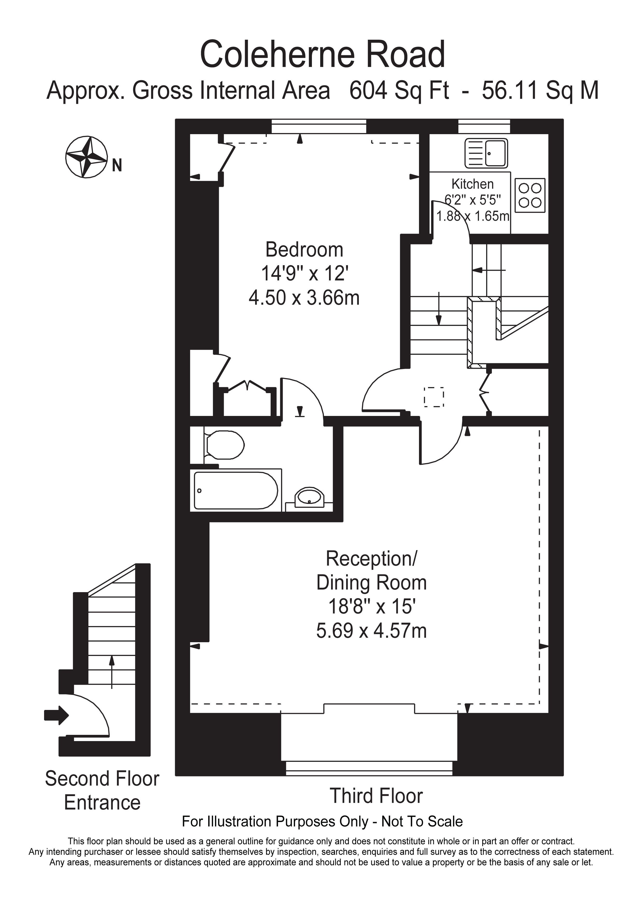 1 bed flat for sale in Coleherne Road, London SW10 68426988 Zoopla