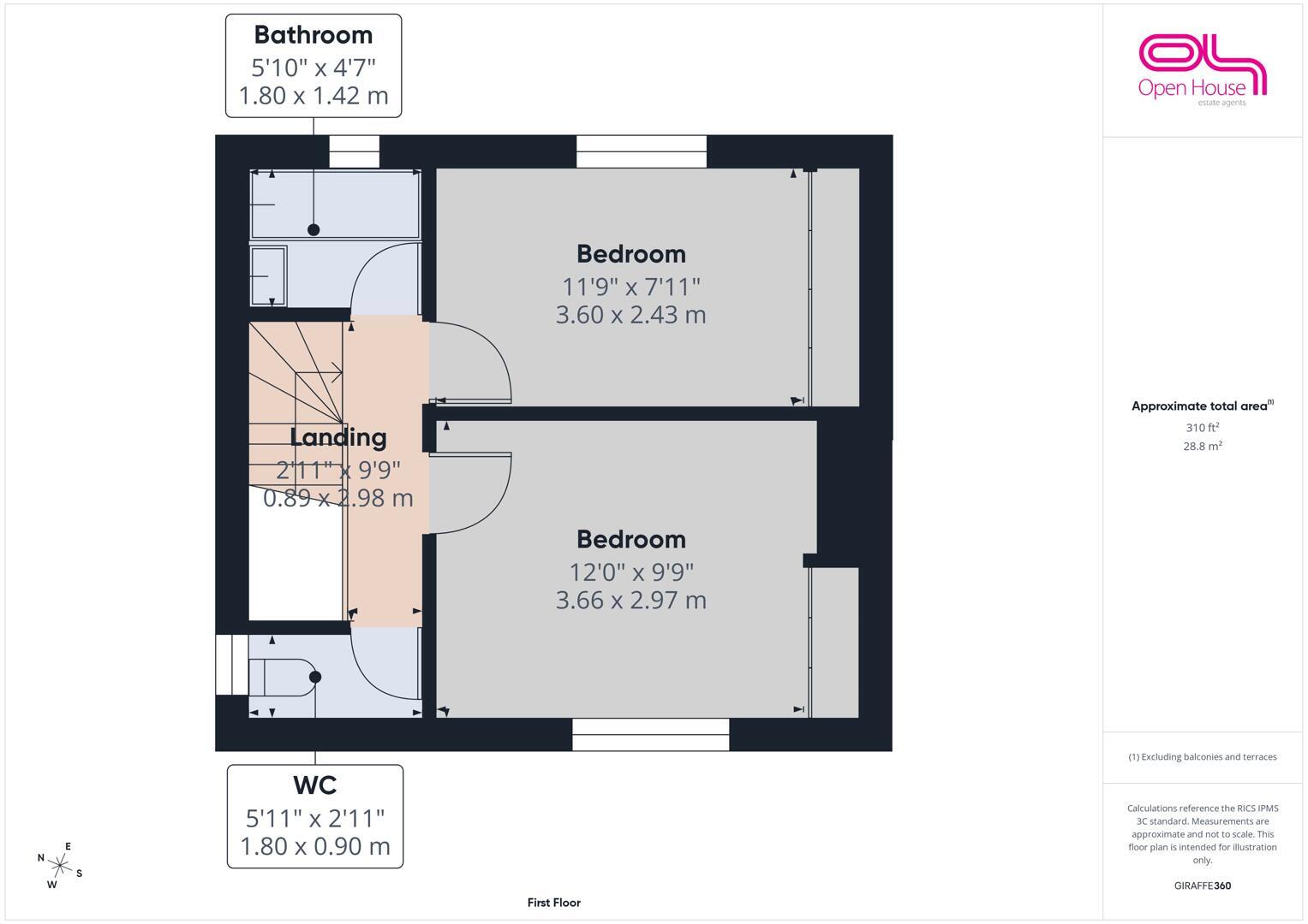 113, John Amery Drive, Stafford floorplan