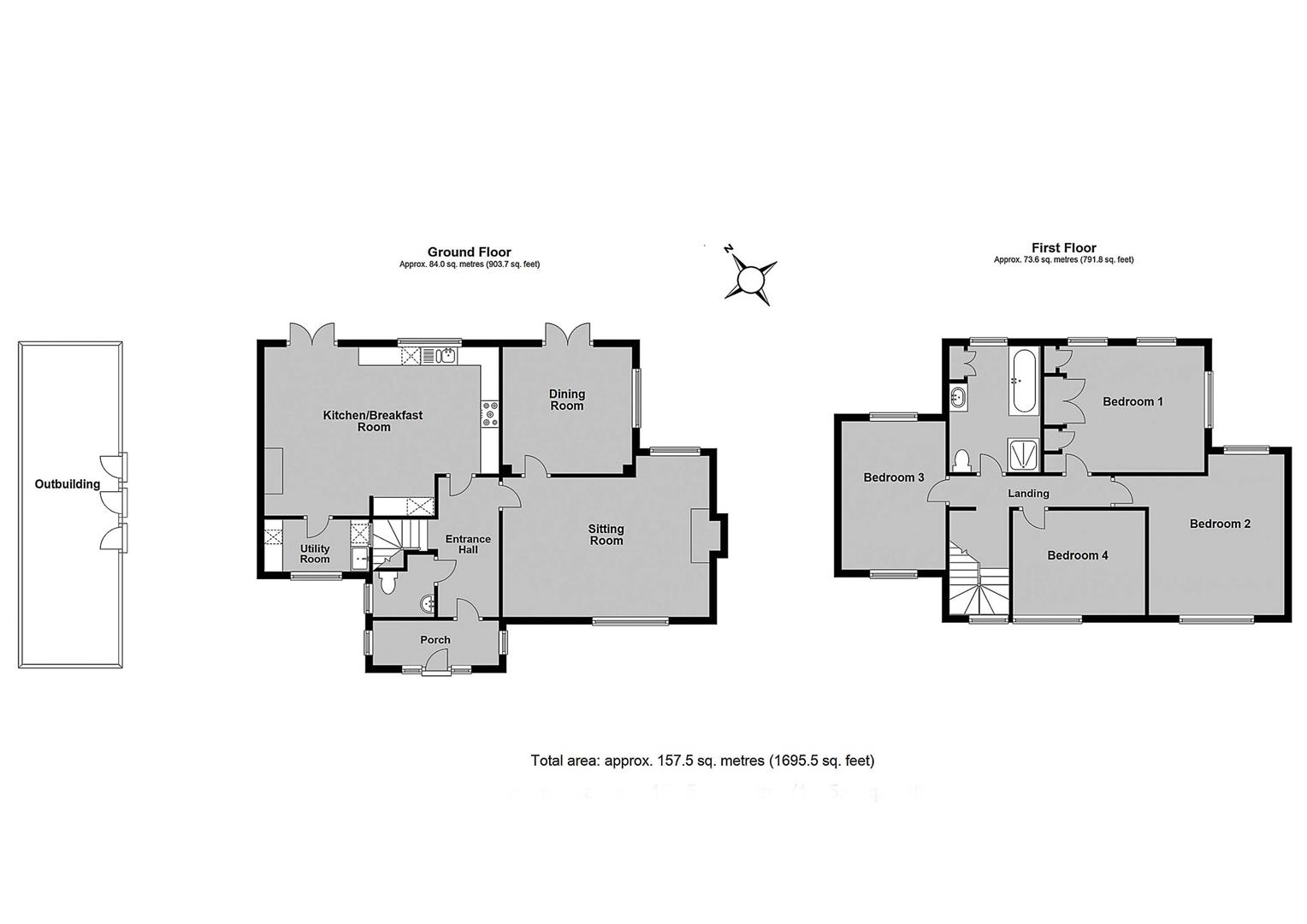 4 Bedrooms Detached house for sale in Uplees Road, Oare, Faversham ME13